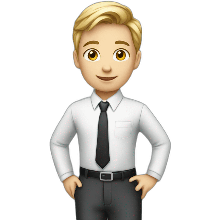 a business child emoji