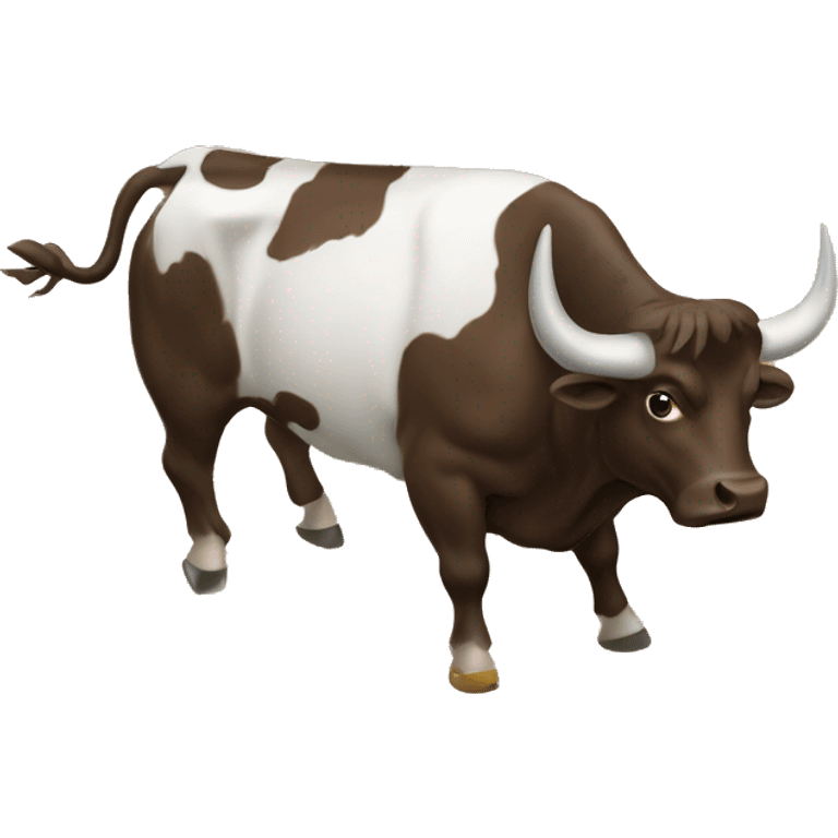 bucking bull emoji