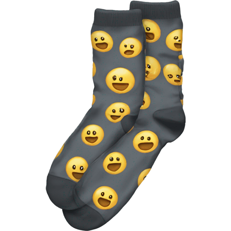 Footies socks  emoji