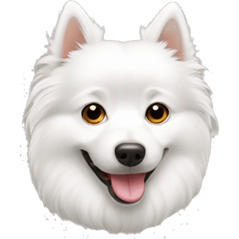 white spitz emoji