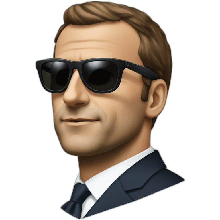 macron-sunglasses emoji