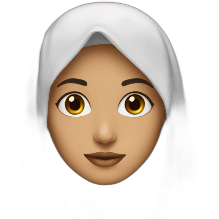 Habiba Sharaf no veil emoji