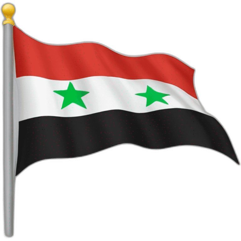 Syria revolution flag emoji