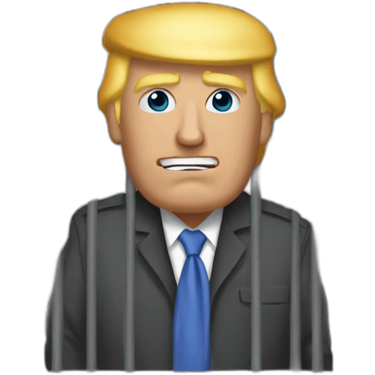 Trump jail unifirm emoji