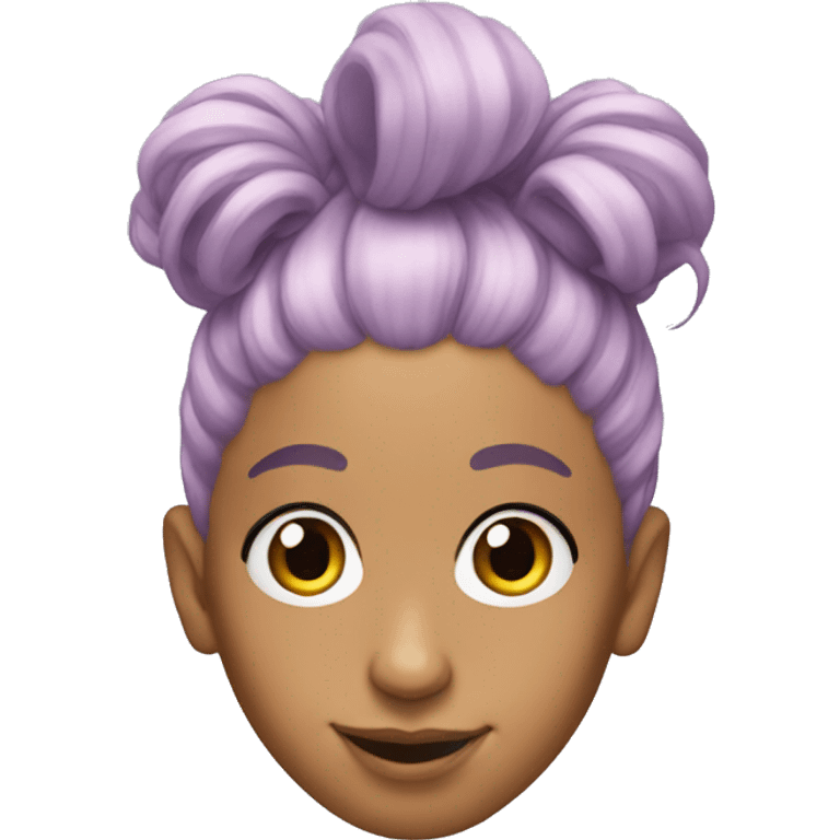 Ariana grande with clown hair emoji