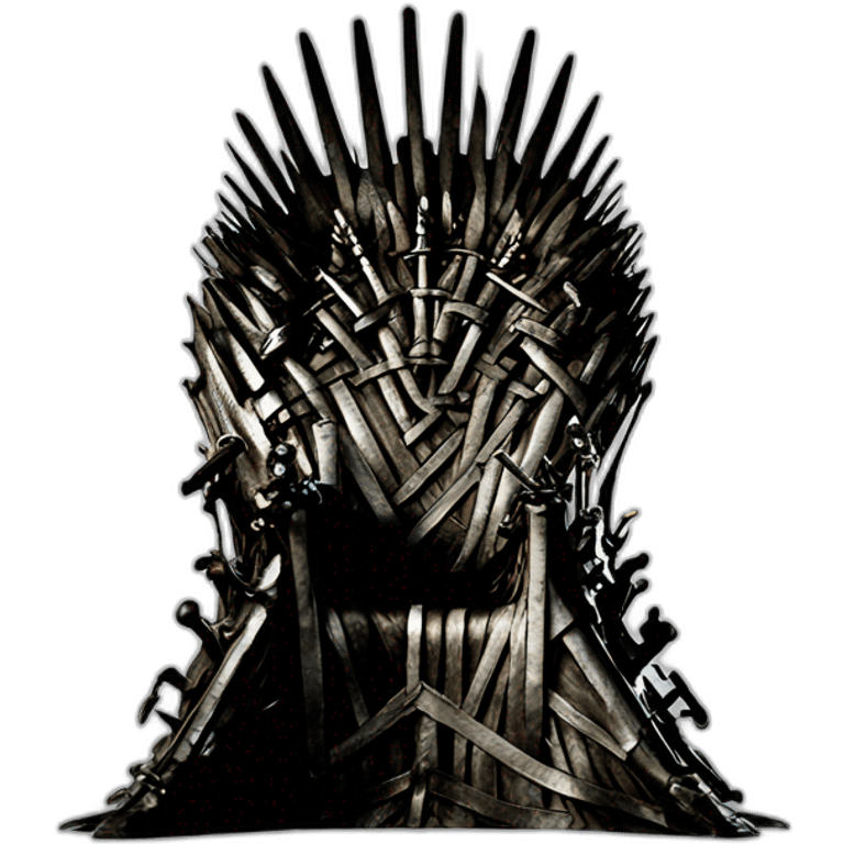 Iron throne emoji