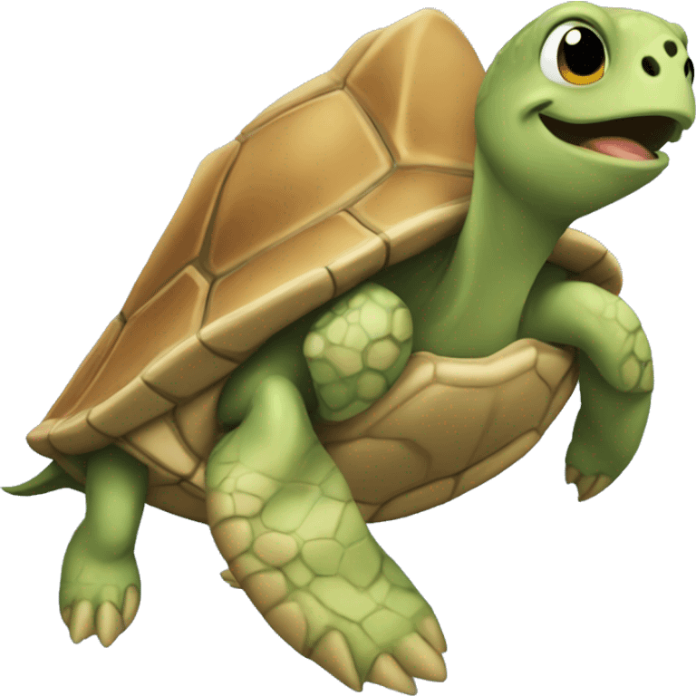 fast turtle emoji