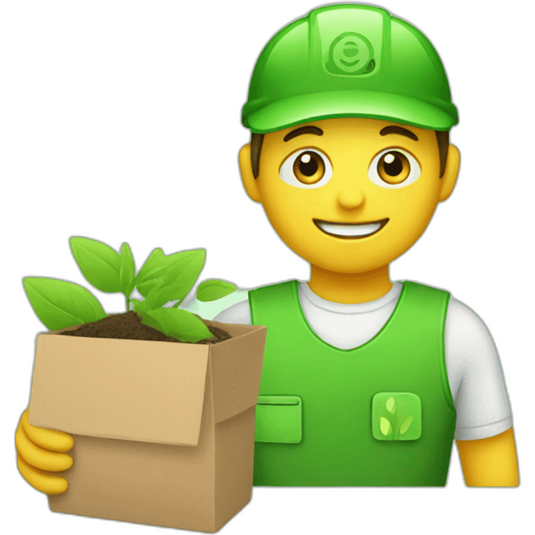 eco Volunteering emoji