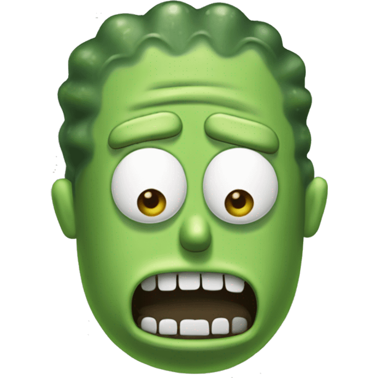 pickle rick and morty  emoji