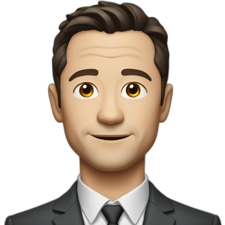 actor Joseph Gordon levitt suit emoji