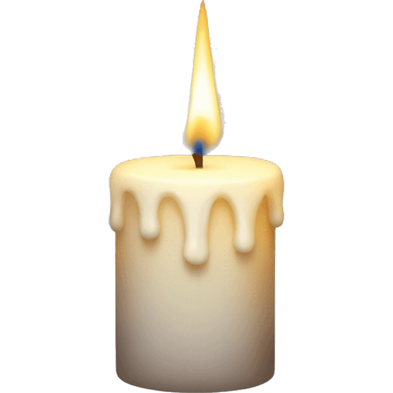 Candle winter emoji