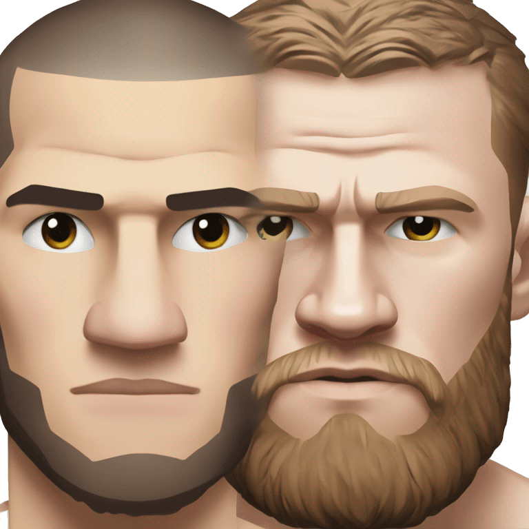 Khabib Nurmagomedov vs Conor McGregor emoji