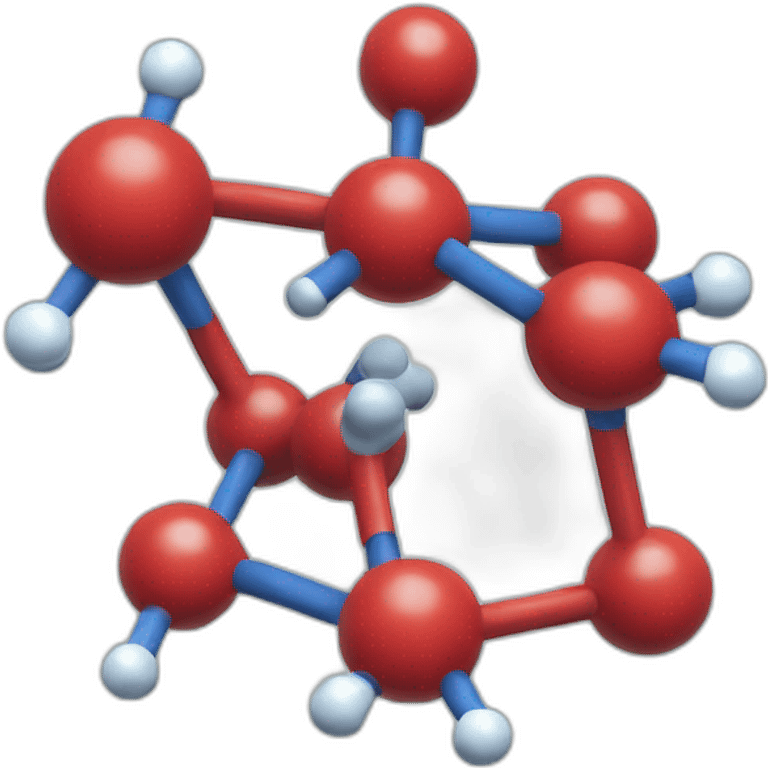 molecule structure of cortisol emoji