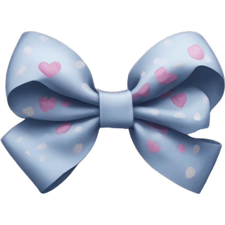 Preppy bow emoji