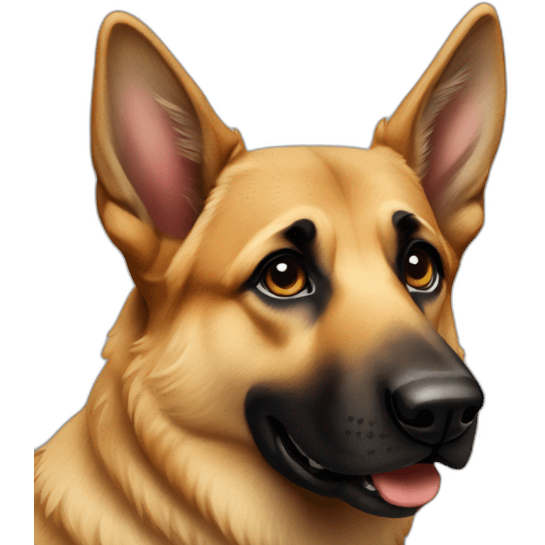 German shepherds emoji