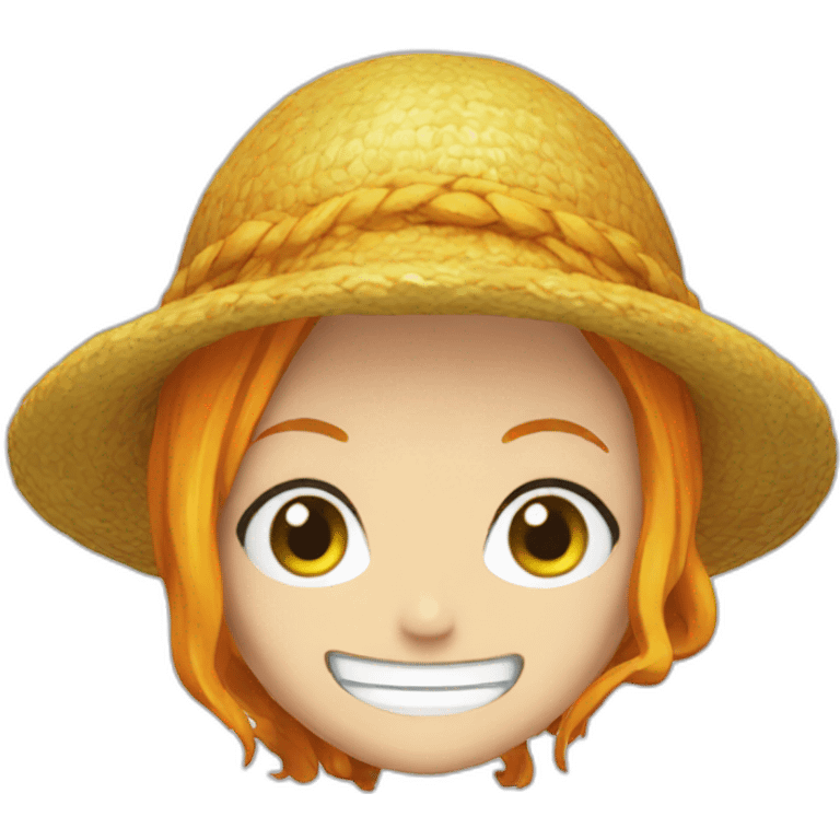 Nami one piece emoji