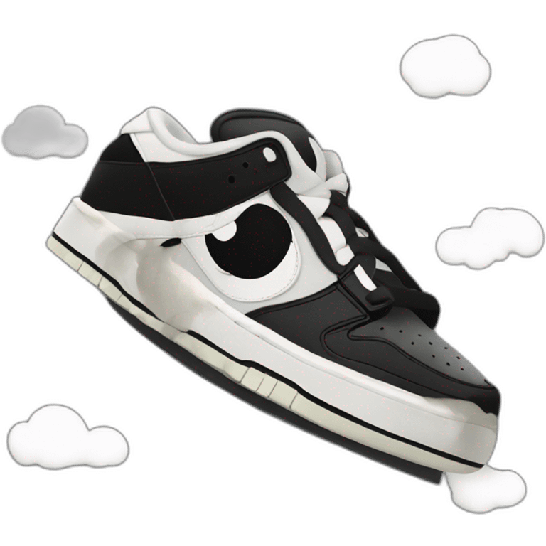 Dunk low panda emoji