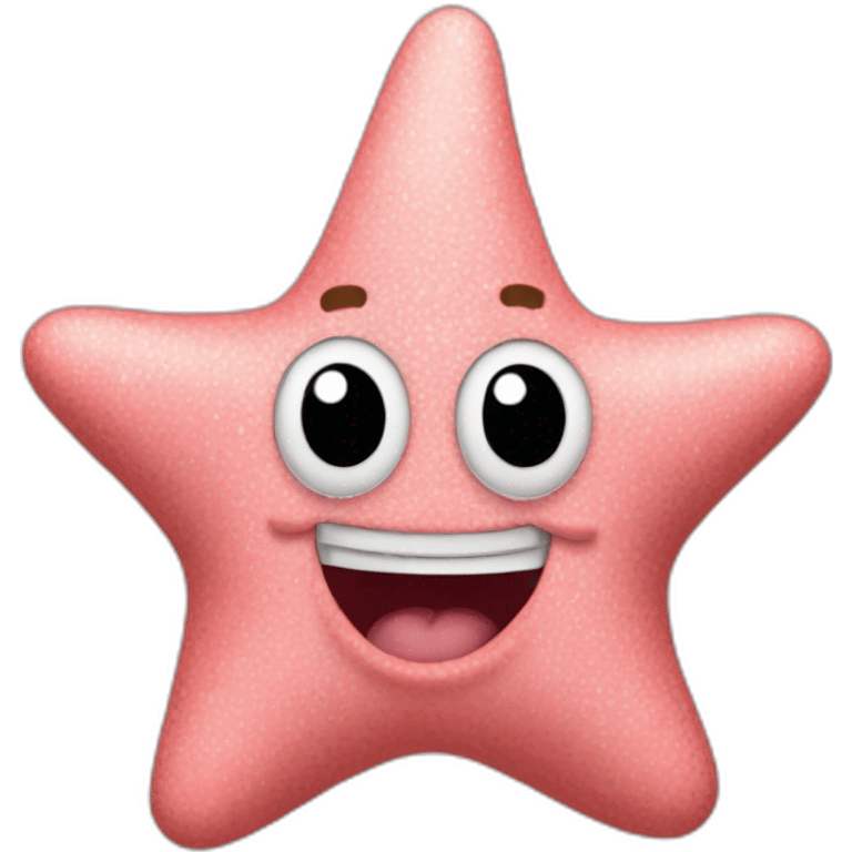 Patrick star emoji