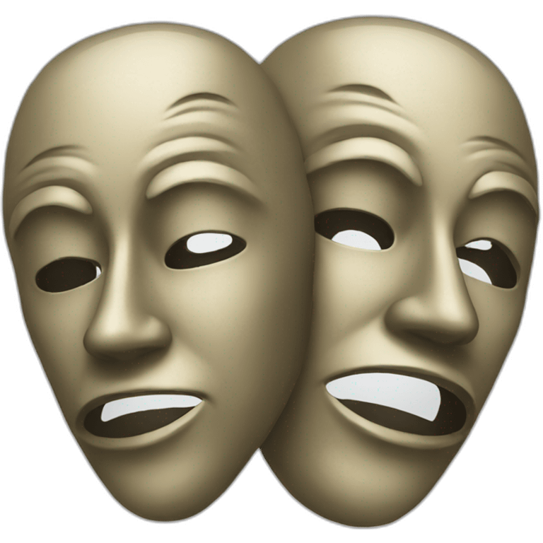 two mask emoji