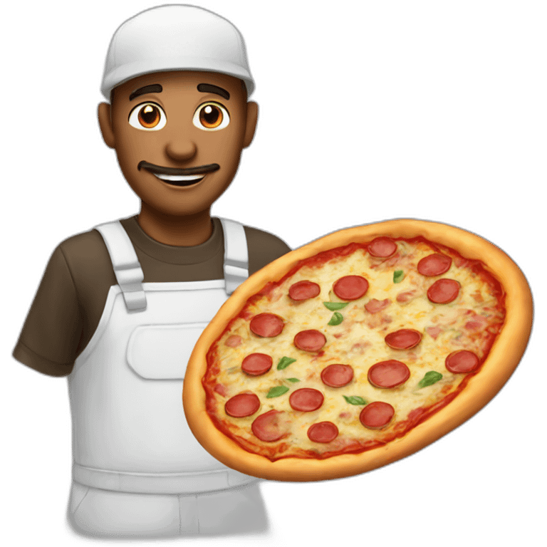 pizza man emoji