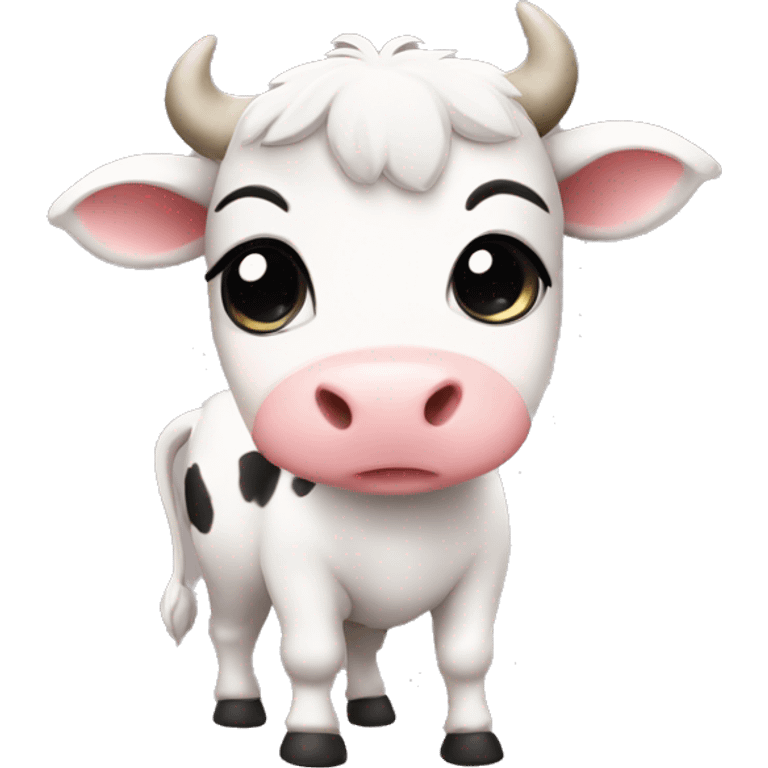 cute cow chibi  emoji