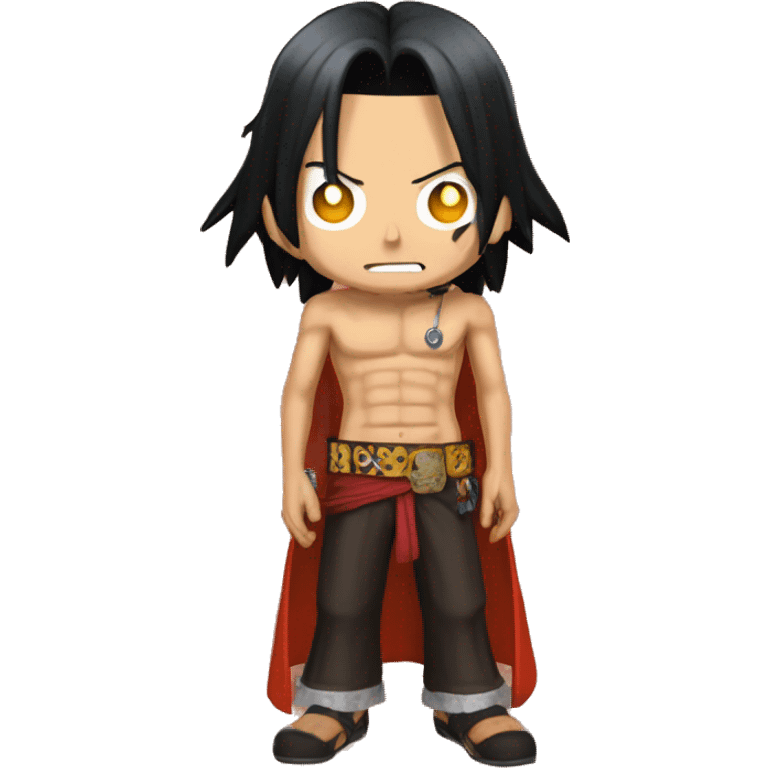 Portgas d. Ace from One Piece, version emote for twitch emoji