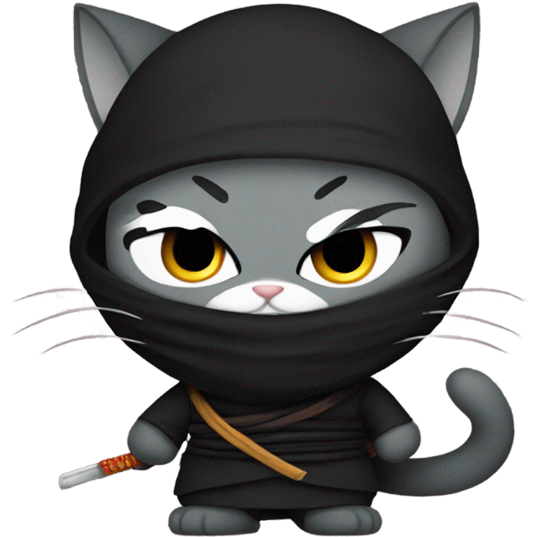 Ninja cat emoji