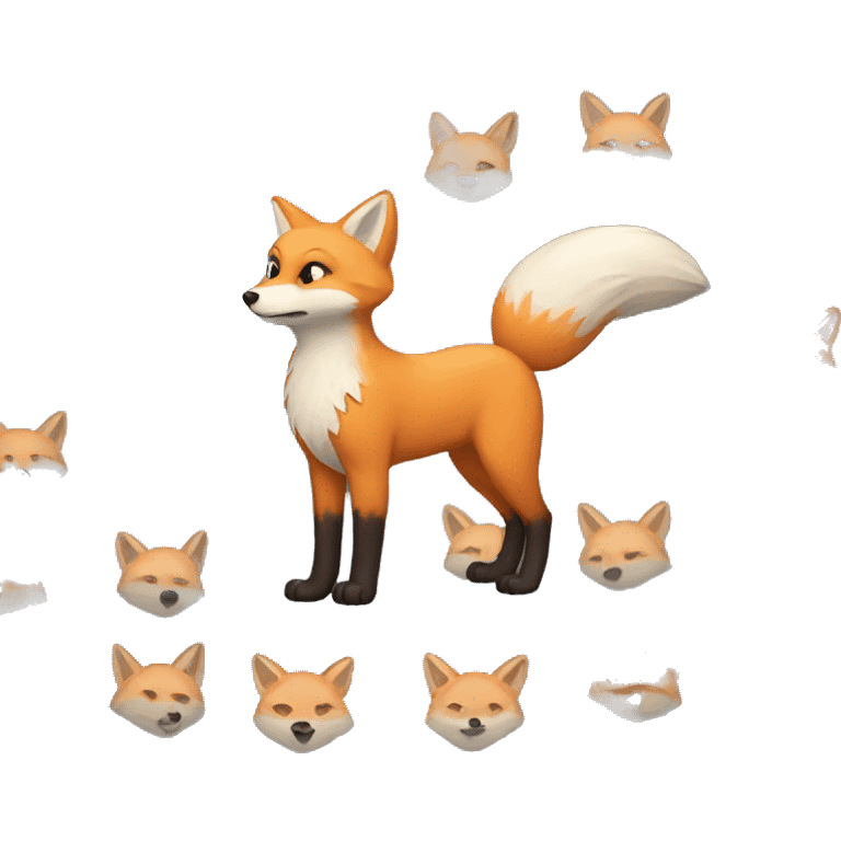 Lunar fox emoji