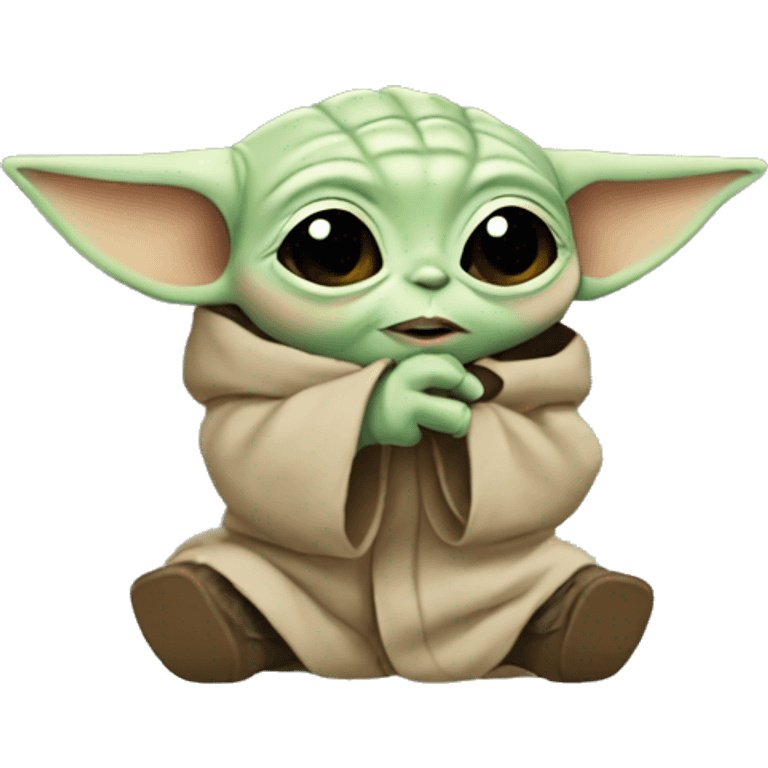 baby yoda cfr reparing emoji