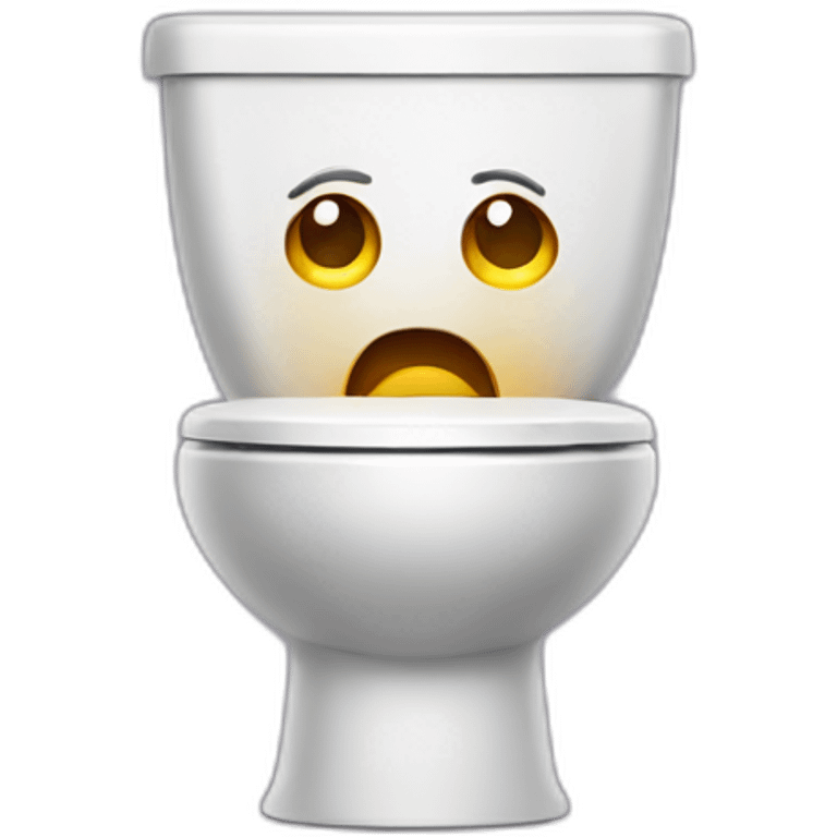 Smelly toilet emoji