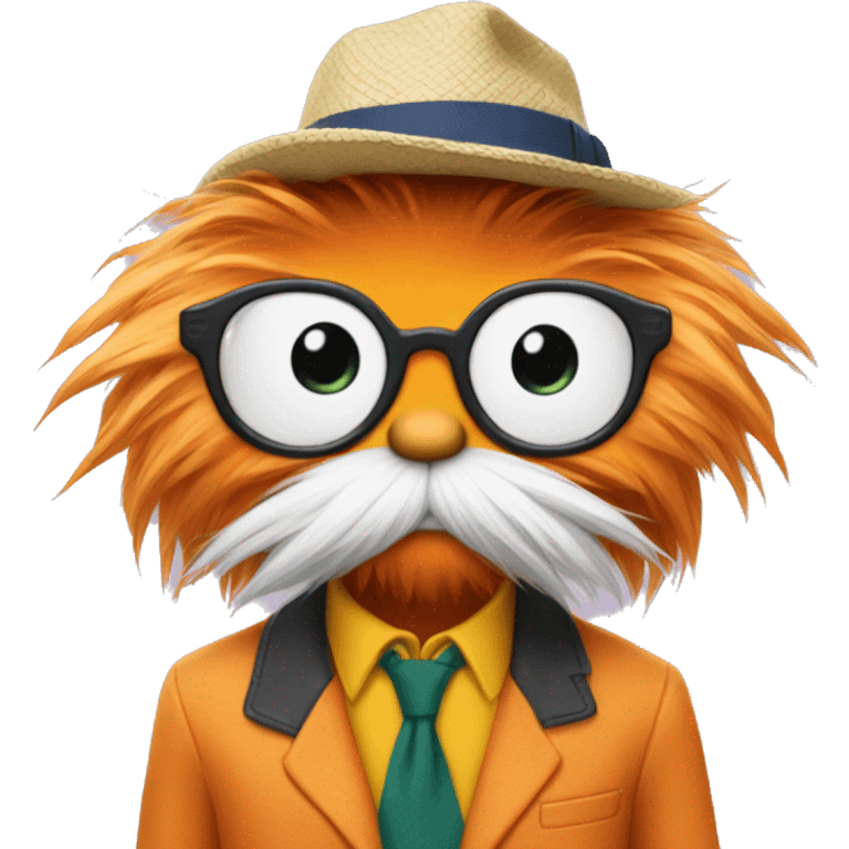  Preppy lorax emoji