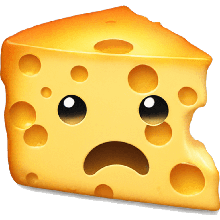 melting cheese emoji