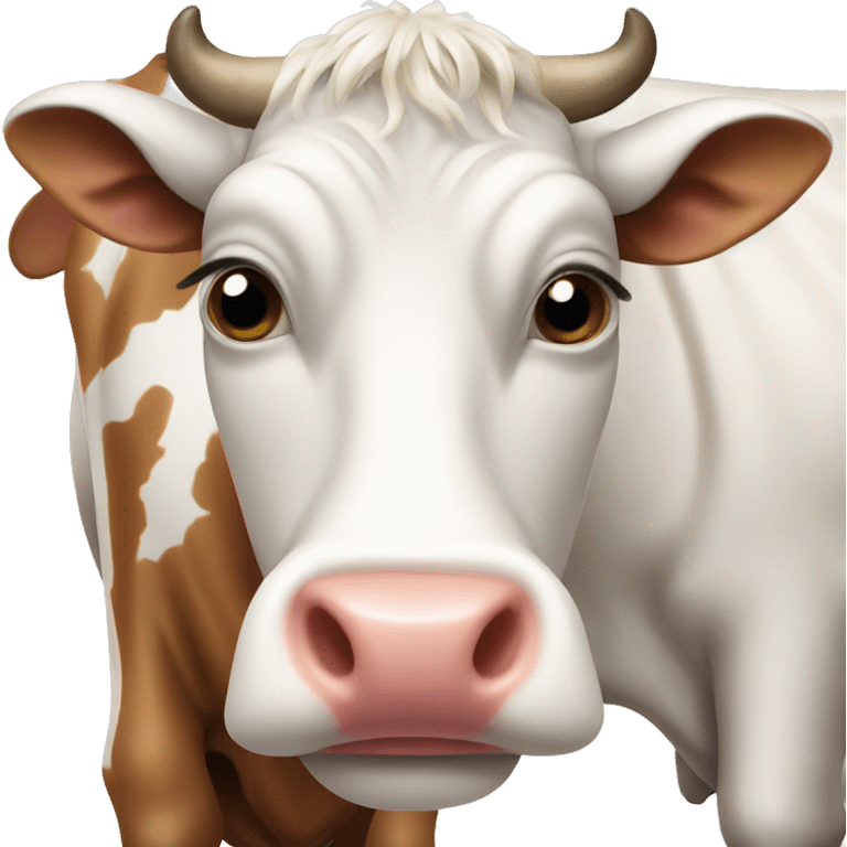 coquette cow  emoji