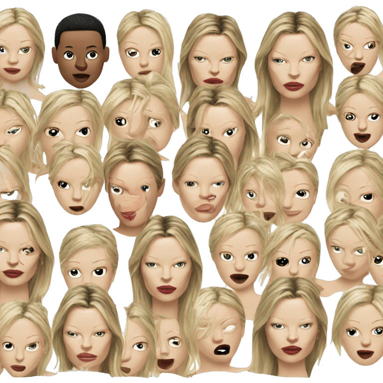 kate moss  emoji