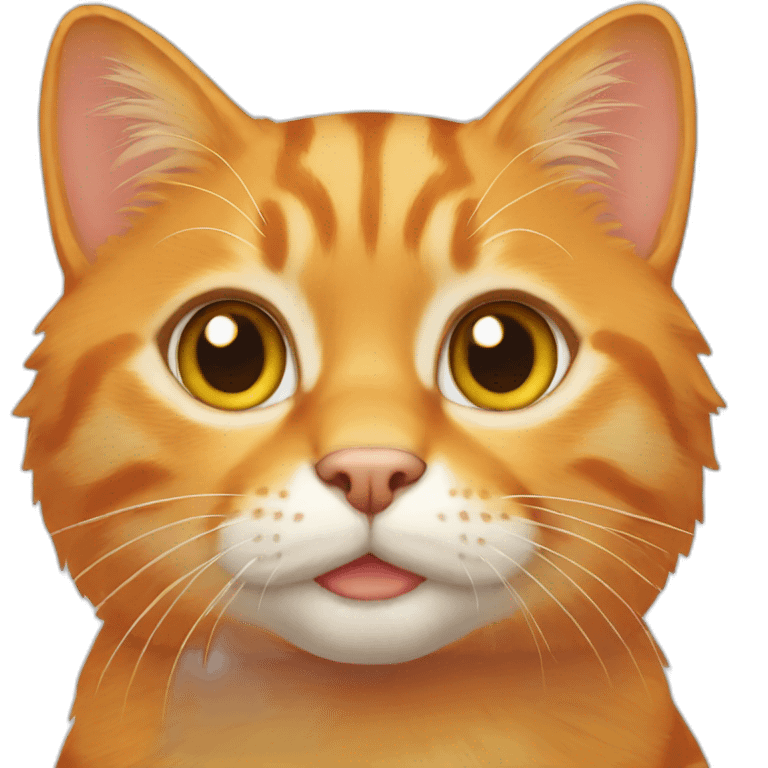 orange tabby-looking emoji