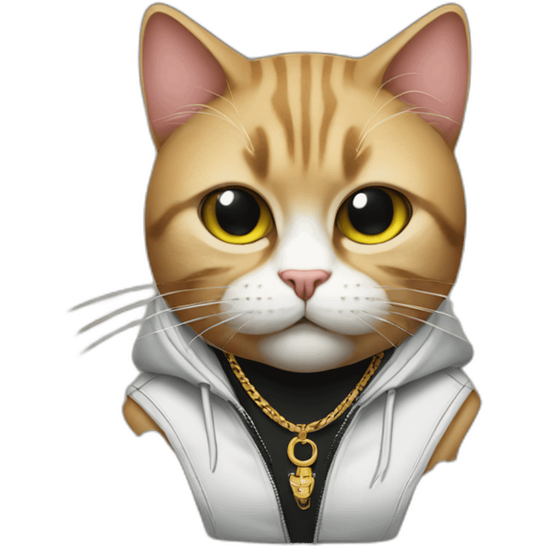 gangsta cat emoji