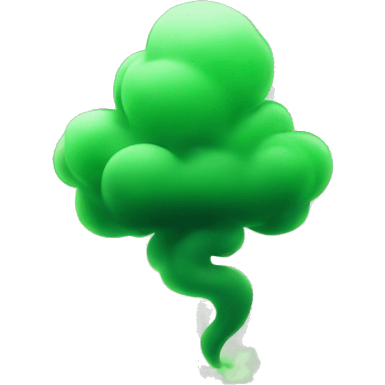 green smoke emoji