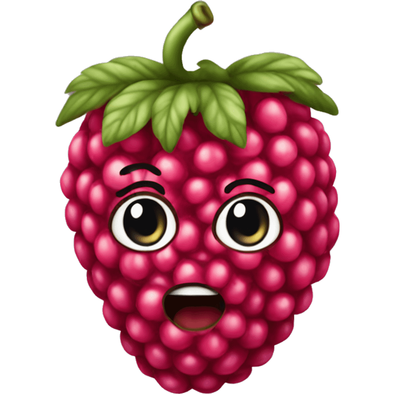 Rasberry emoji