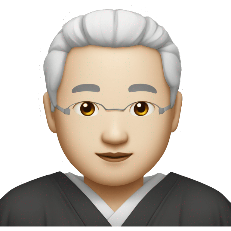 Liang ShanboChinese style white faced scholar emoji