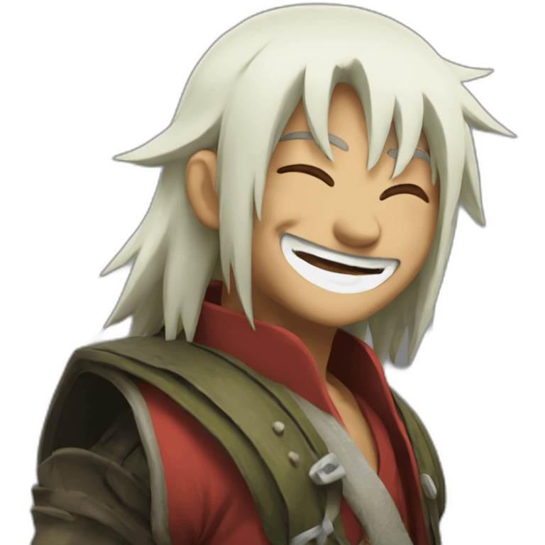 Jiraiya laughing  emoji