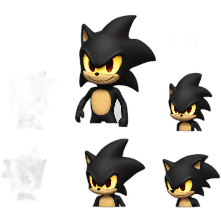 Shadow dans sonic emoji