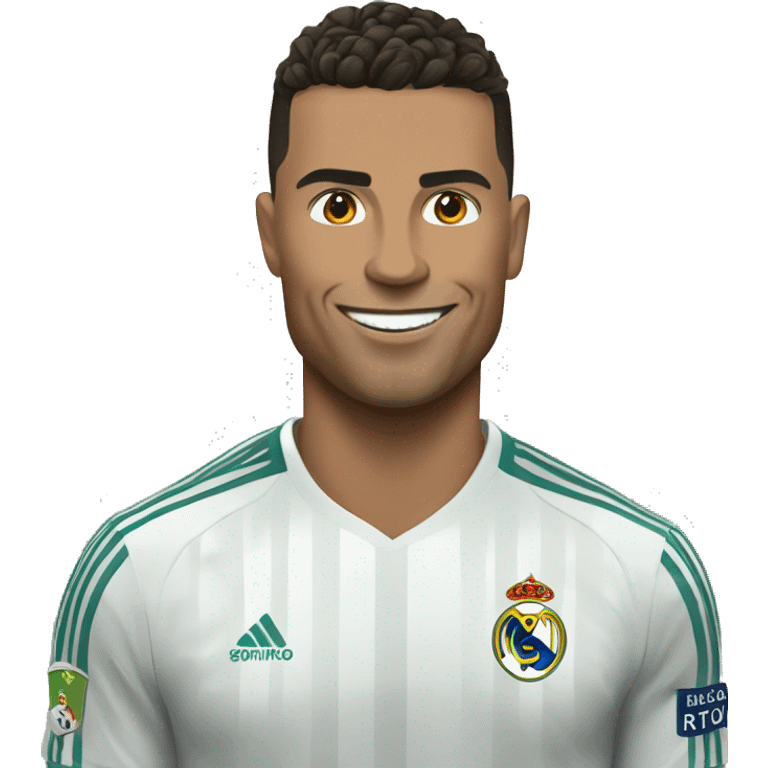 Ronaldo qui rit emoji