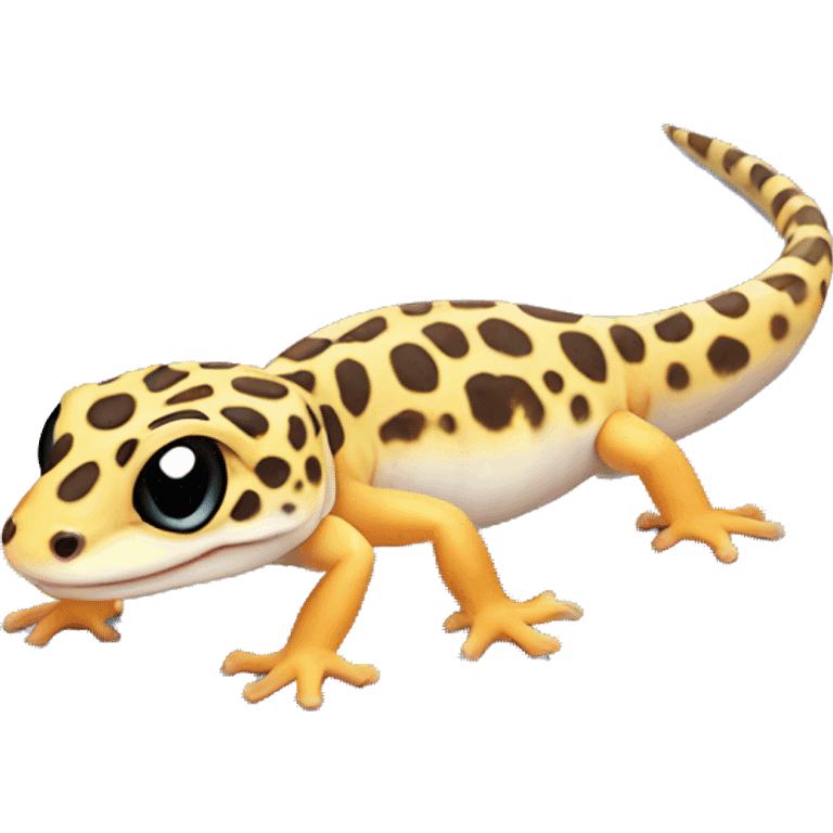 Leopard gecko emoji