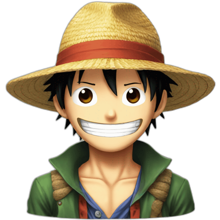 Strawhat Luffy emoji