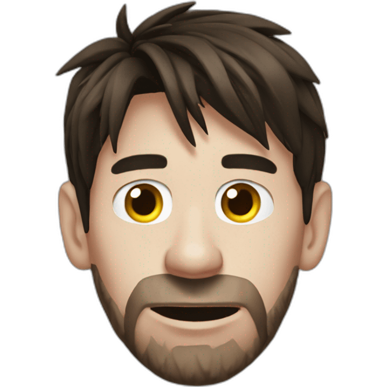 Messi qui fume emoji