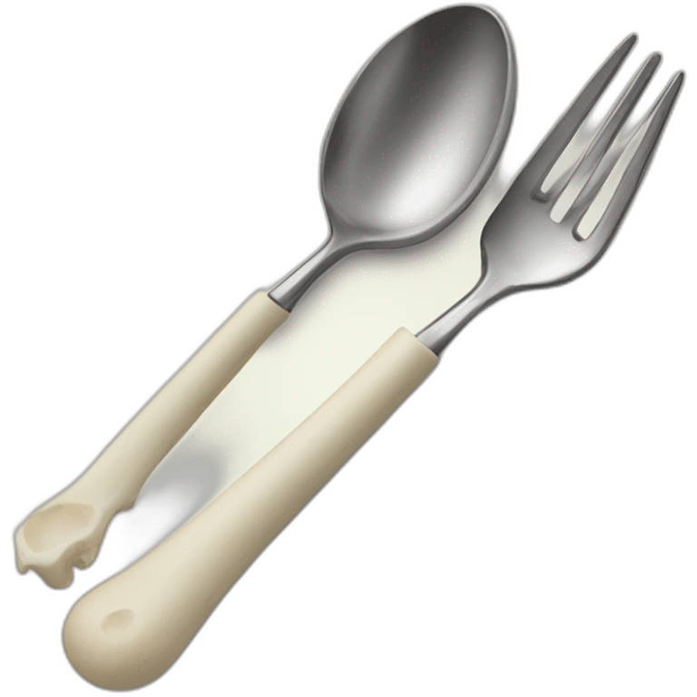 bone handled cutlery emoji