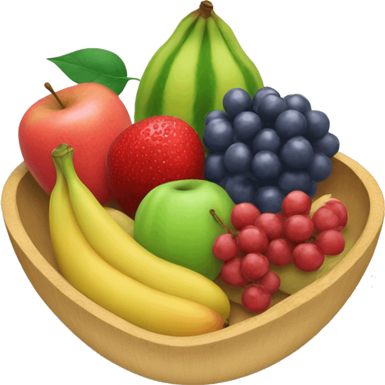 Fruit bowl emoji