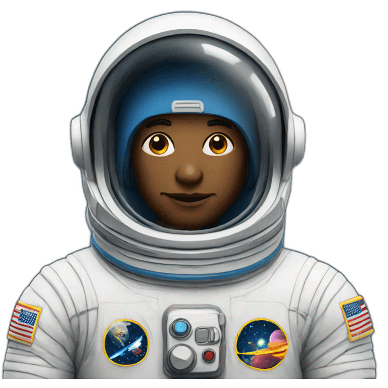 Space man emoji