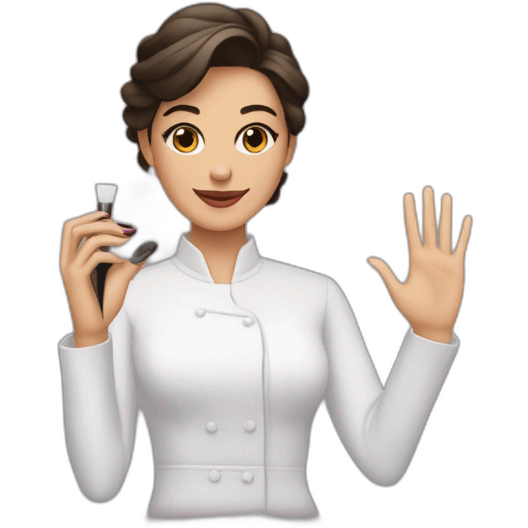 Manicurista española emoji