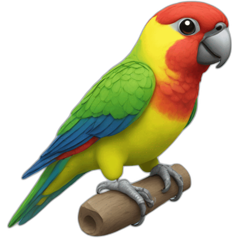 eastern rosella parrot emoji